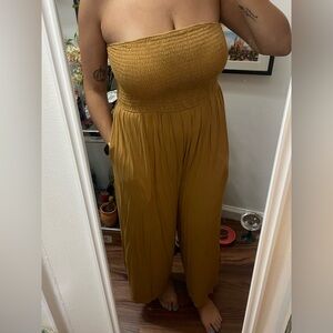American Eagle strapless jumpsuit